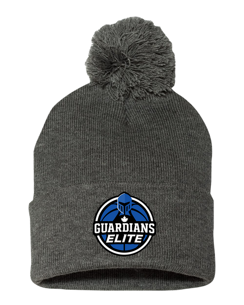 Lasalle Guardians Elite Pom-Pom Cuffed Beanie with Embroidered Logo