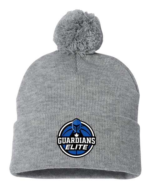 Lasalle Guardians Elite Pom-Pom Cuffed Beanie with Embroidered Logo