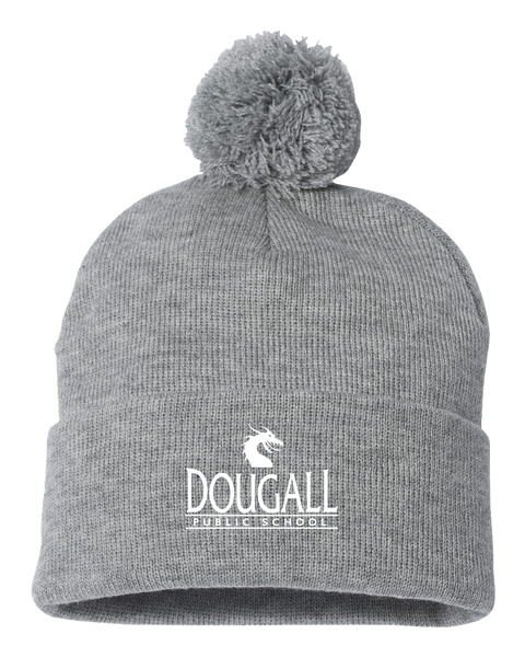 Dougall Baseball Knit Toque with Embroidered logo