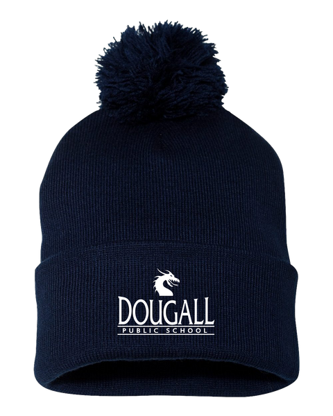 Dougall Baseball Knit Toque with Embroidered logo