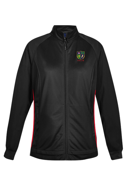 Ste. Cécile Ladies Warm Up Jacket with Embroidered Logo