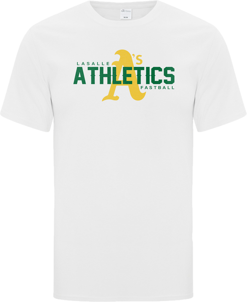 Athletics Adult Cotton T-Shirt with Printed Logo
