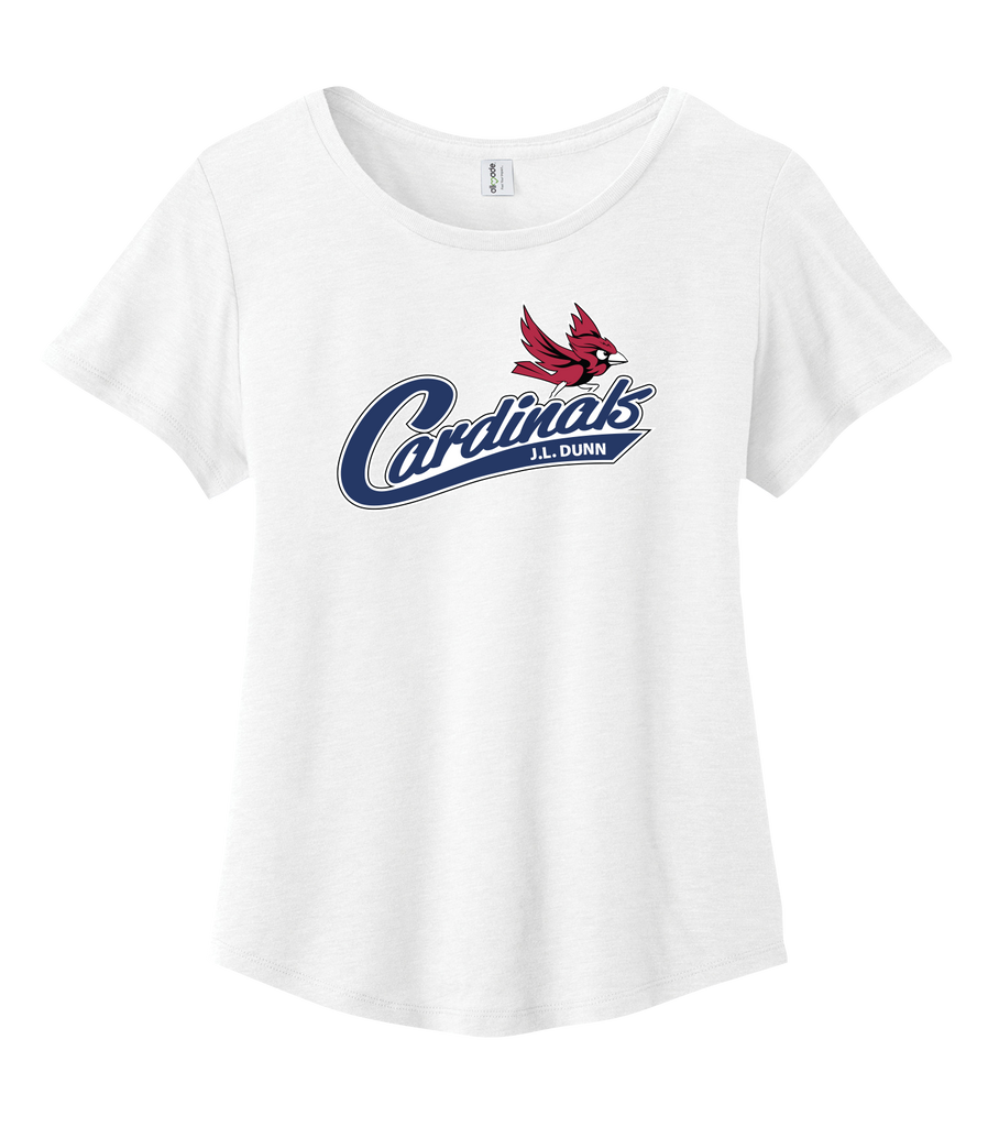 Cardinals Ladies Cotton Relaxed Scoop Neck with Printed Logo