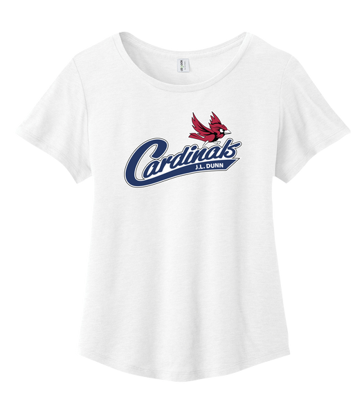 Cardinals Ladies Cotton Relaxed Scoop Neck with Printed Logo