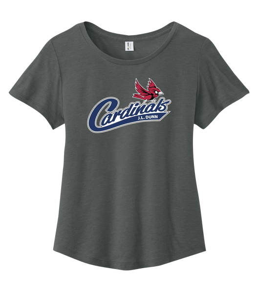 Cardinals Ladies Cotton Relaxed Scoop Neck with Printed Logo