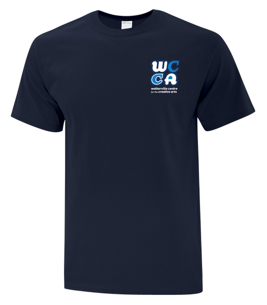 Walkerville Centre for the Creative Arts Adult Cotton T-Shirt with Printed logo