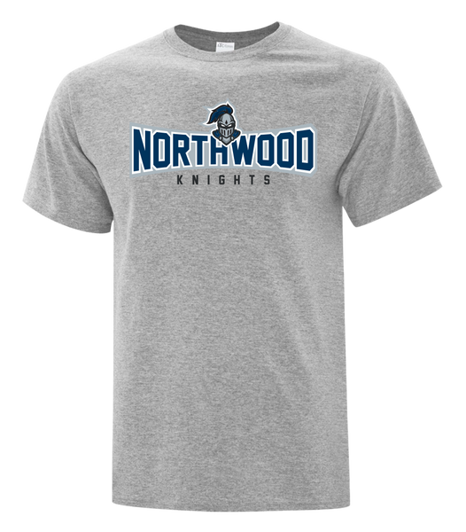 Northwood Knights Youth Cotton T-Shirt with Printed Logo