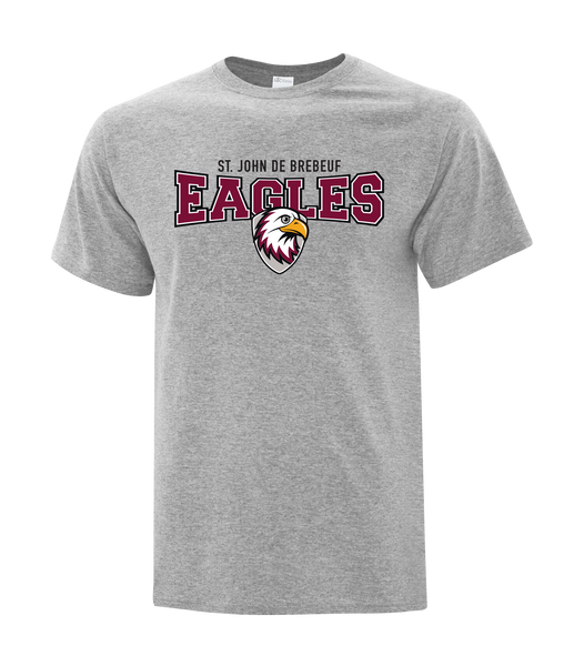 St. John de Brebeuf Youth Cotton T-Shirt with Printed Logo