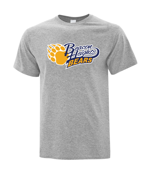 Beacon Heights Youth Cotton T-Shirt with Printed Logo