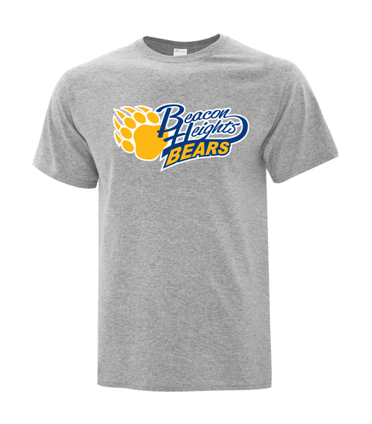 Beacon Heights Adult Cotton T-Shirt with Printed Logo