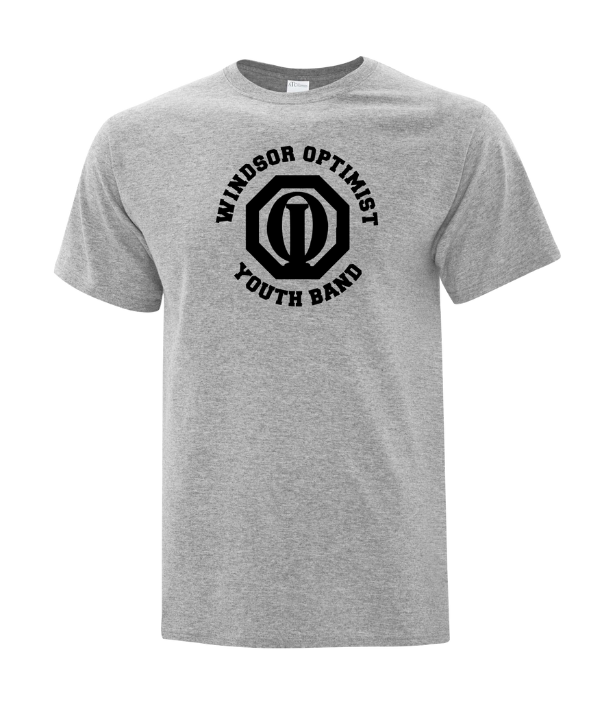 Windsor Optimist Band Youth Cotton T-Shirt with Printed logo