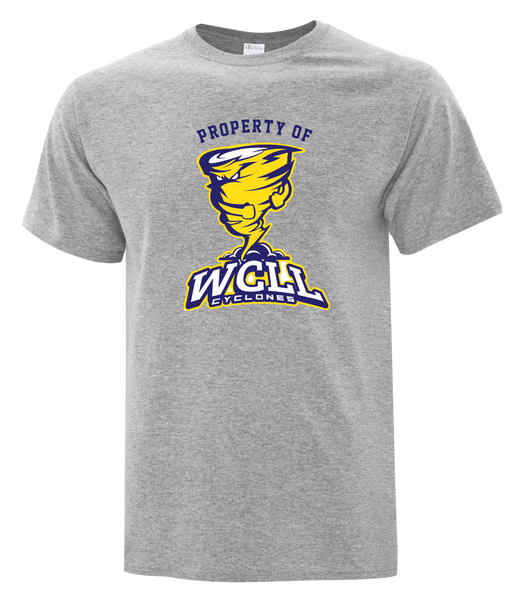 "Property of WCLL" Youth Cotton T-Shirt with Printed Logo