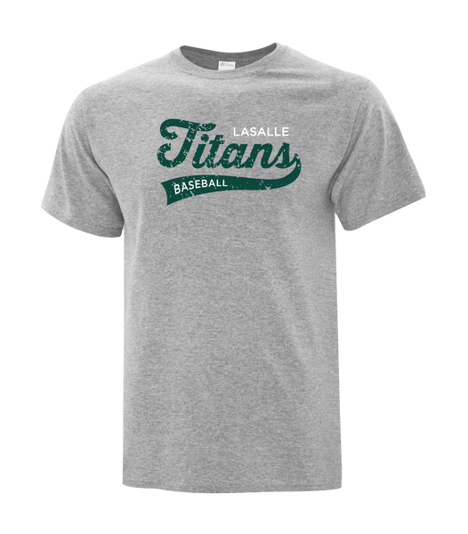 Titans Adult Cotton Tshirt with Printed Logo