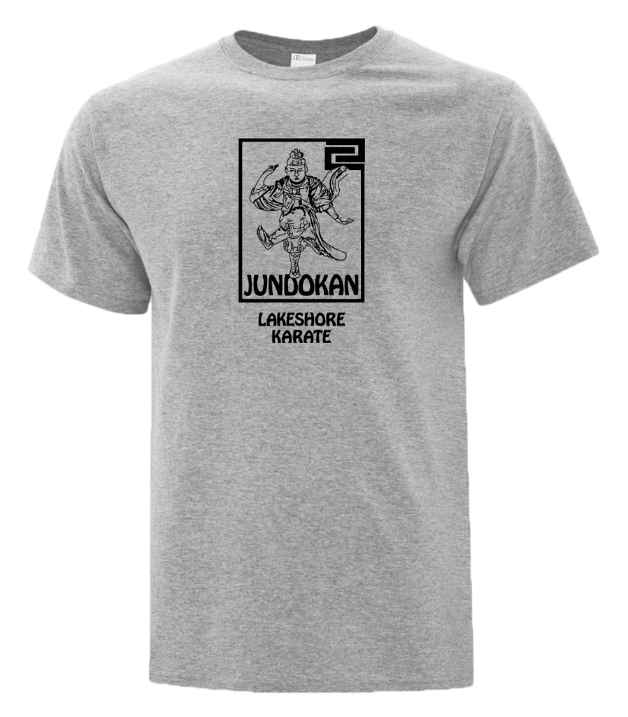 Lakeshore Karate Youth Cotton T-Shirt with Printed Logo