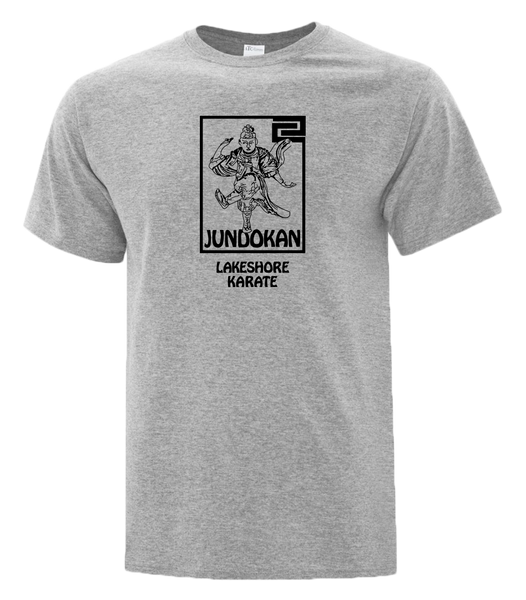Lakeshore Karate Adult Cotton T-Shirt with Printed Logo