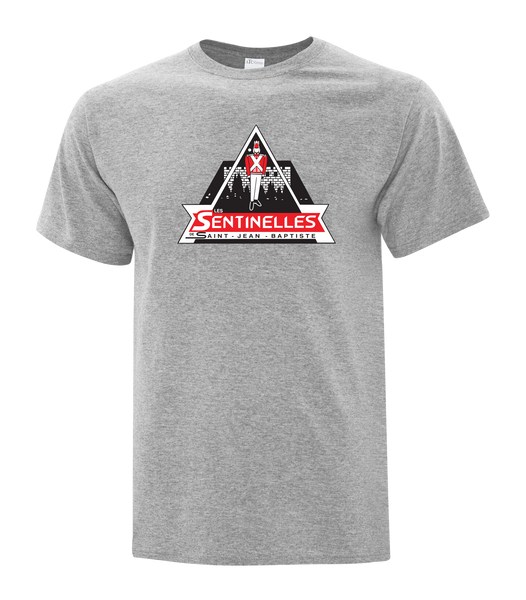 Sentinelles Adult Cotton T-Shirt with Printed logo