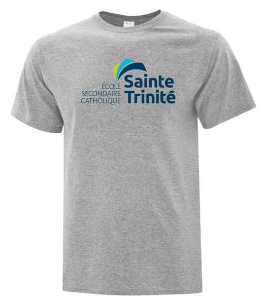 Sainte Trinité Adult Cotton T-Shirt with Printed logo