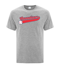 Windsor South Canadians Adult Cotton T-Shirt with Printed logo