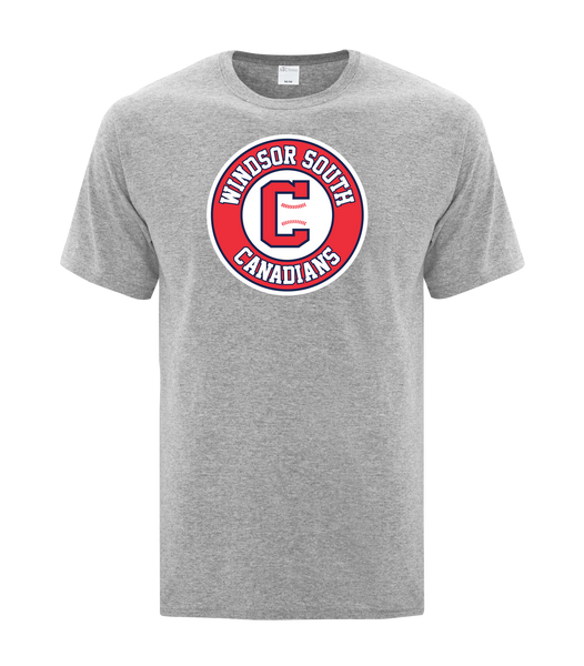 Windsor South Canadians Youth Cotton T-Shirt with Printed logo