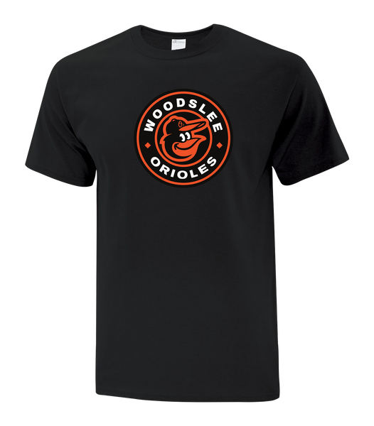 Woodslee Orioles Adult Cotton Tshirt with Printed Logo
