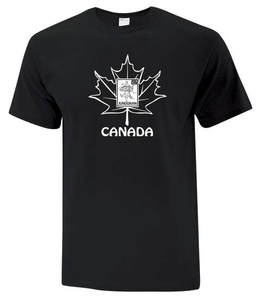 Lakeshore Karate Canada Adult Cotton T-Shirt with Printed Logo