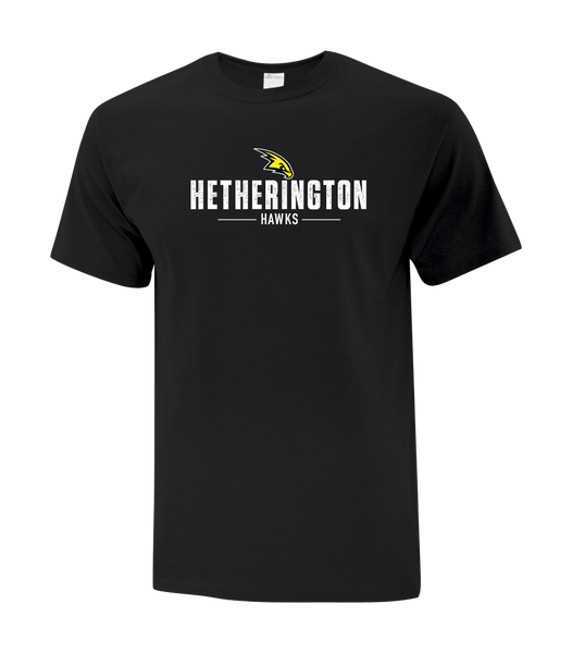 Hetherington Youth Cotton T-Shirt with Printed logo