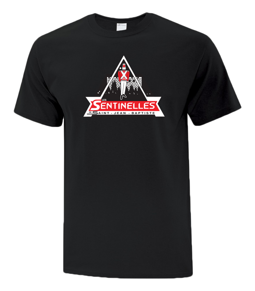 Sentinelles Adult Cotton T-Shirt with Printed logo