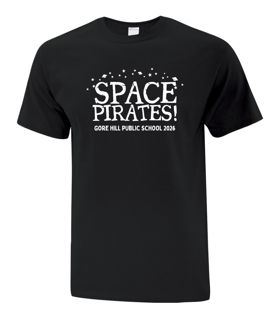 Gore Hill 'Space Pirates' Youth Cotton T-Shirt with Printed Logo