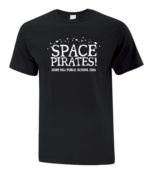 Gore Hill 'Space Pirates' Youth Cotton T-Shirt with Printed Logo