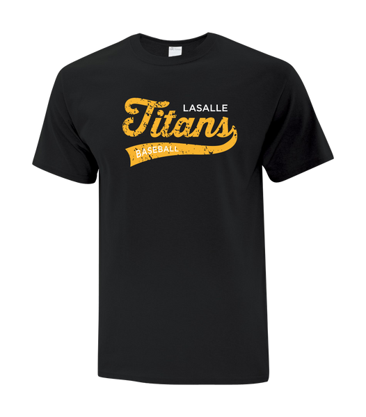 Titans Adult Cotton Tshirt with Printed Logo