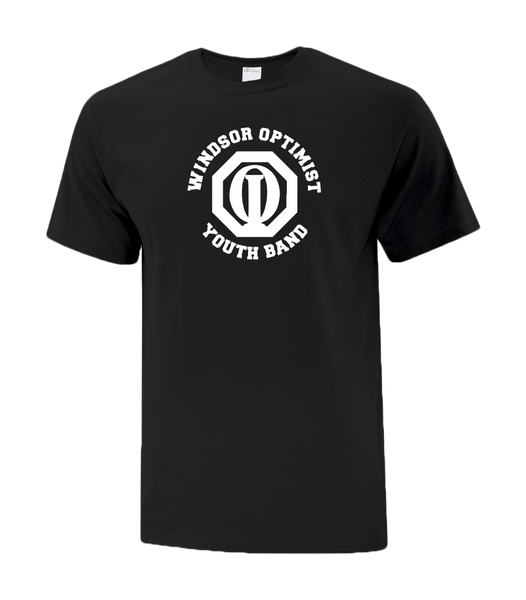 Windsor Optimist Band Youth Cotton T-Shirt with Printed logo