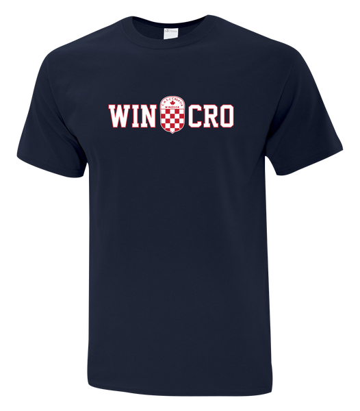 WINCRO Youth Cotton T-Shirt with Printed Logo