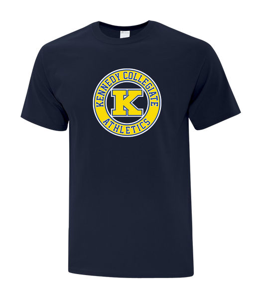 Kennedy Athletics Adult Cotton T-Shirt with Printed logo