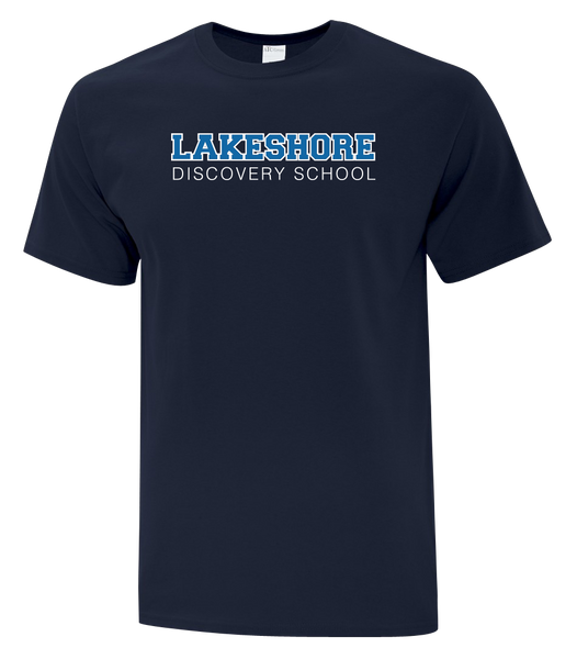 Lakeshore Discovery Adult Cotton T-Shirt with Printed logo