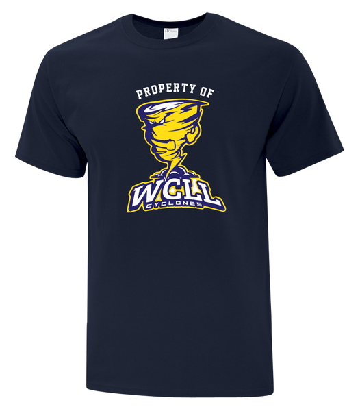 "Property of WCLL" Youth Cotton T-Shirt with Printed Logo