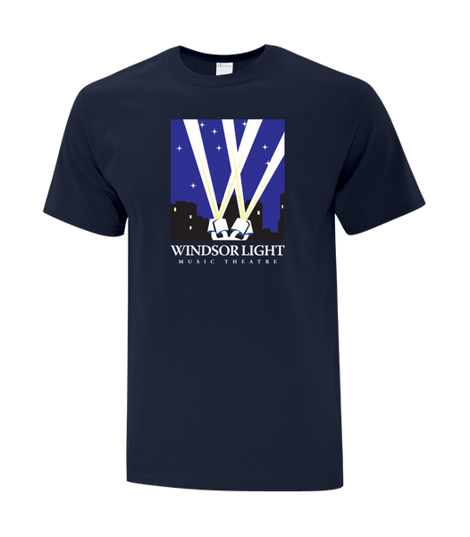 Windsor Light Music Theatre Youth Cotton T-Shirt with Printed logo