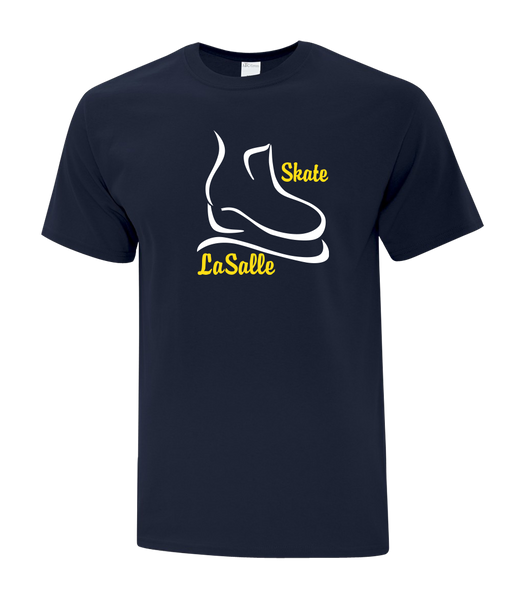 Skate LaSalle Youth Cotton T-Shirt with Printed logo