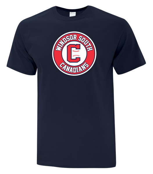 Windsor South Canadians Youth Cotton T-Shirt with Printed logo