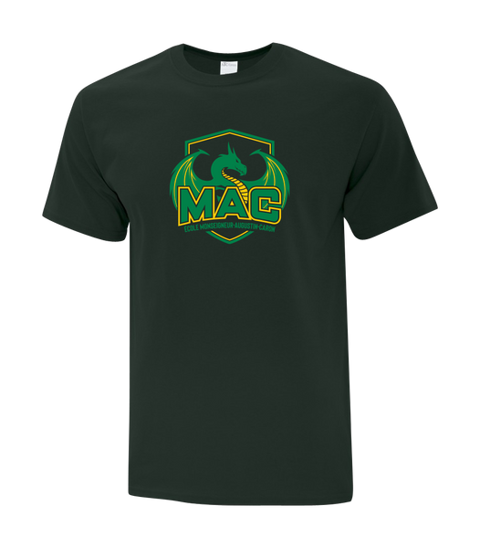 MAC Cotton T-Shirt with Printed logo ADULT