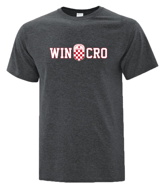 WINCRO Youth Cotton T-Shirt with Printed Logo