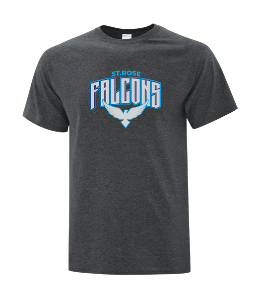 St. Rose Adult Cotton T-Shirt with Printed Logo