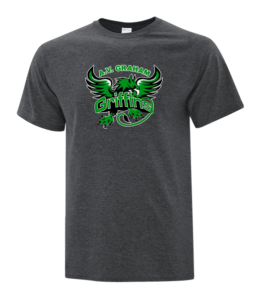 Griffins Youth Cotton T-Shirt with Printed Logo