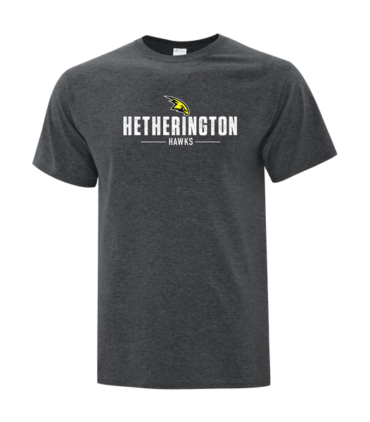 Hetherington Youth Cotton T-Shirt with Printed logo