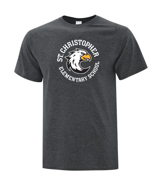 St. Christopher Adult T-Shirt with Printed logo