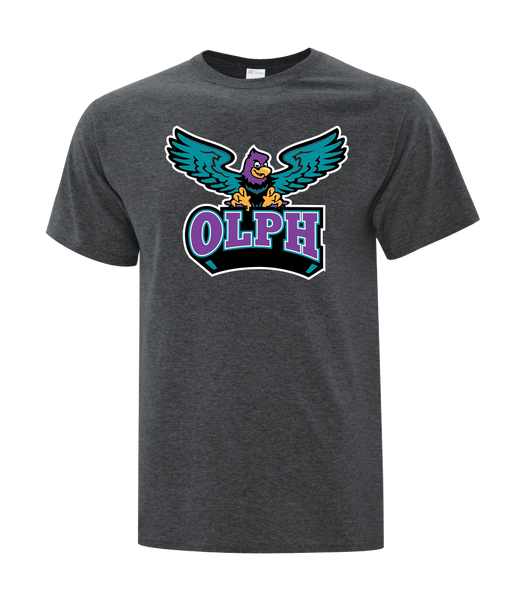 OLPH Youth Cotton T-Shirt with Printed logo