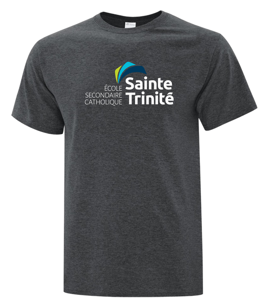 Sainte Trinité Adult Cotton T-Shirt with Printed logo
