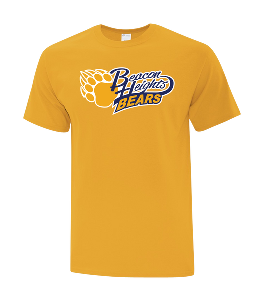 Beacon Heights Adult Cotton T-Shirt with Printed Logo
