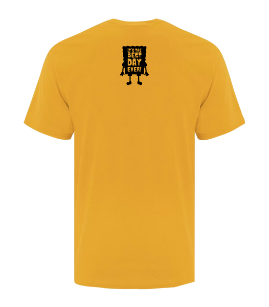 Sponge Bob Musical Adult Cotton T-Shirt with Printed logo
