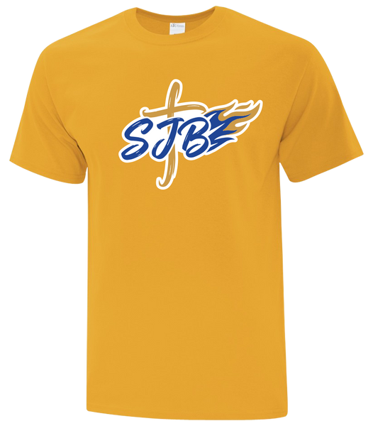 St. John the Baptist Adult Cotton T-Shirt with Printed logo