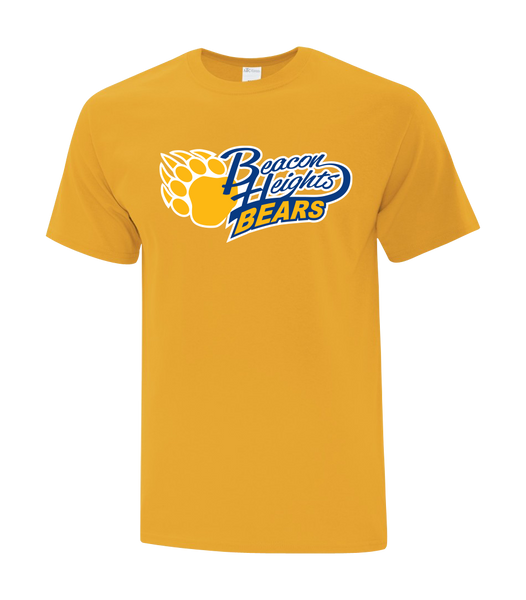 Beacon Heights Youth Cotton T-Shirt with Printed Logo